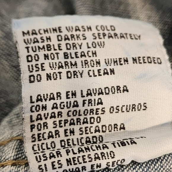 Bugle Boy Collection for Her Vintage‎ Button Down Denim Maxi Skirt Junior 10 - Picture 11 of 13